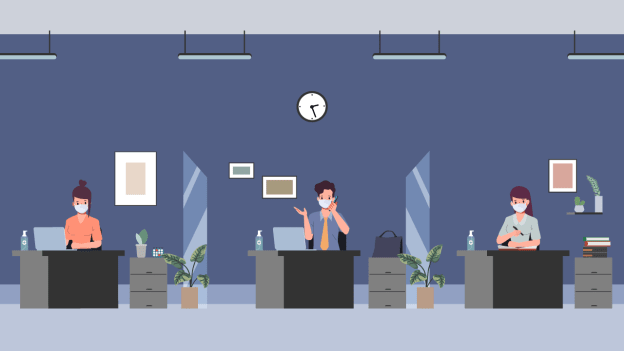 امنیت محیط کار در ویروس کرونا